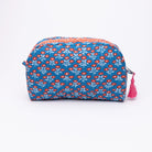 Cornflower Quilted Cosmetic Bag - Addison West 