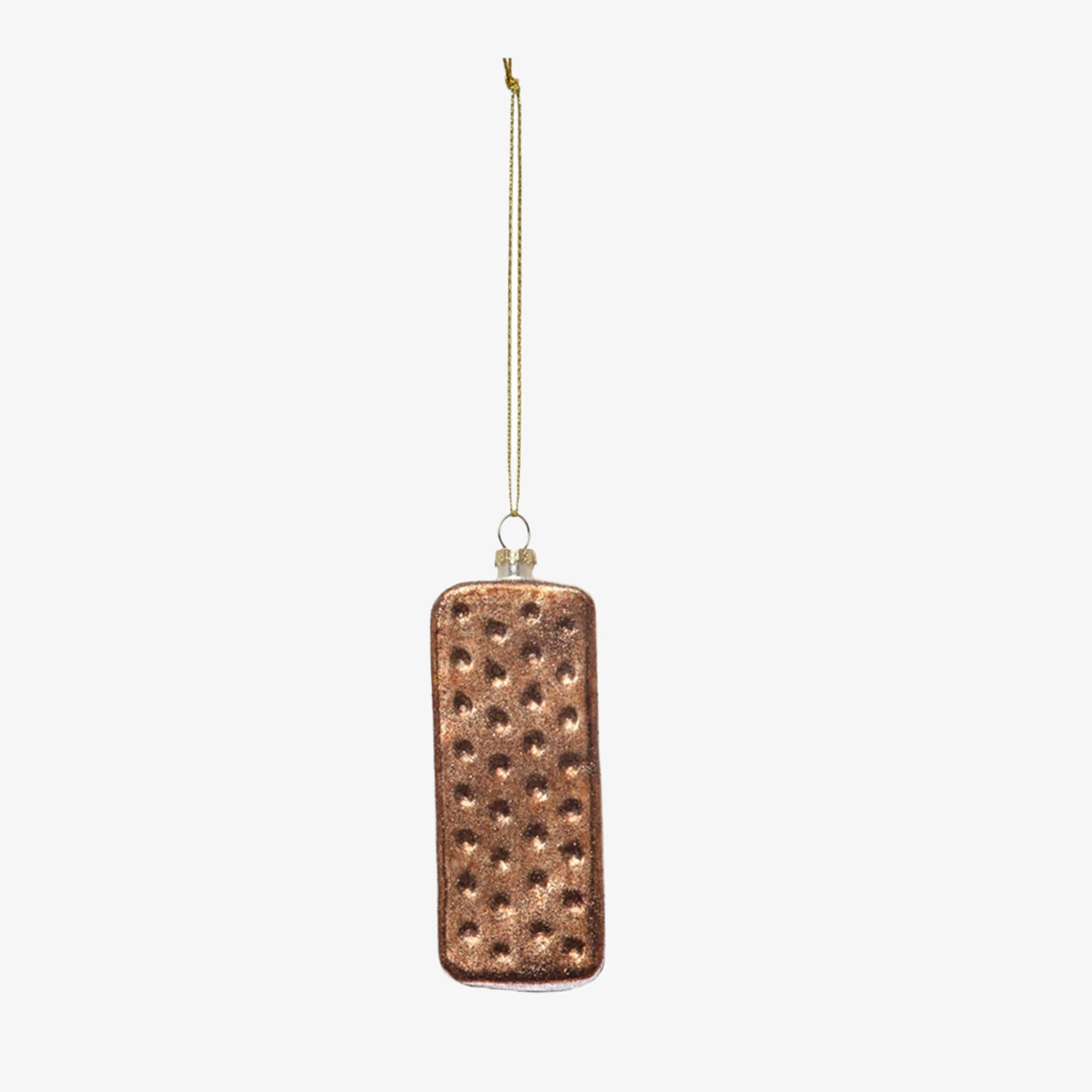 Ice Cream Sandwich Ornament on a white background