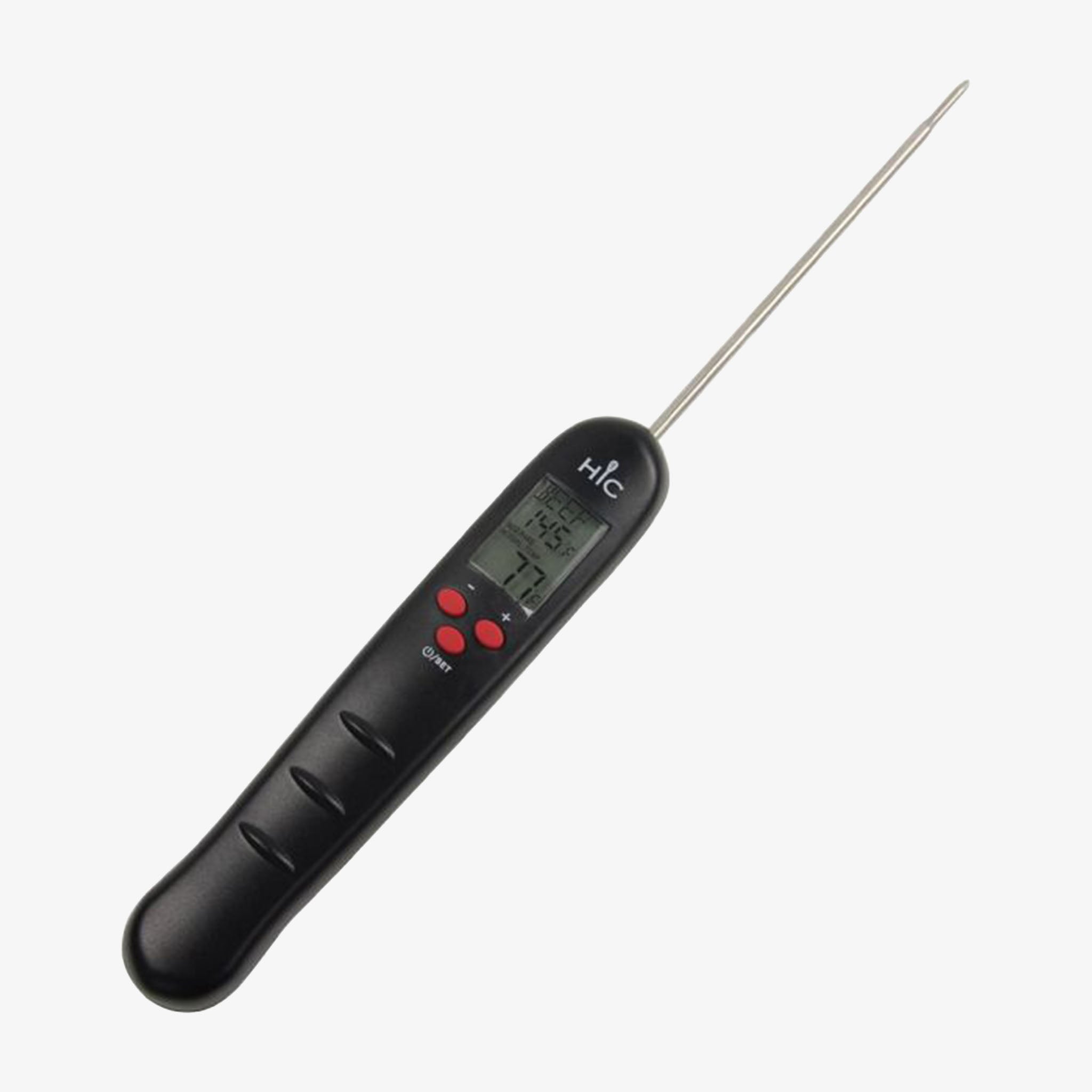 Instant Read Digital Thermometer on a white background