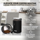 Kaffe Electric Coffee Grinder - Addison West 