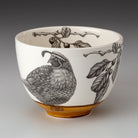 Laura Zindel Small Quail Bowl on a grey background