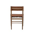 Leather Prescott Dining Chair on a white background at Addison West