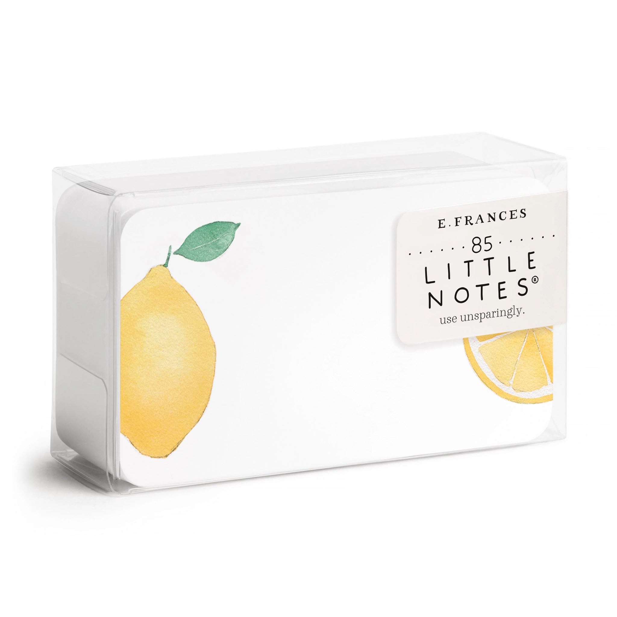 E Frances Lemon Little Notes on a white background