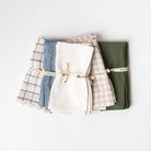 Linen Napkin Set - Forest Green - Addison West 