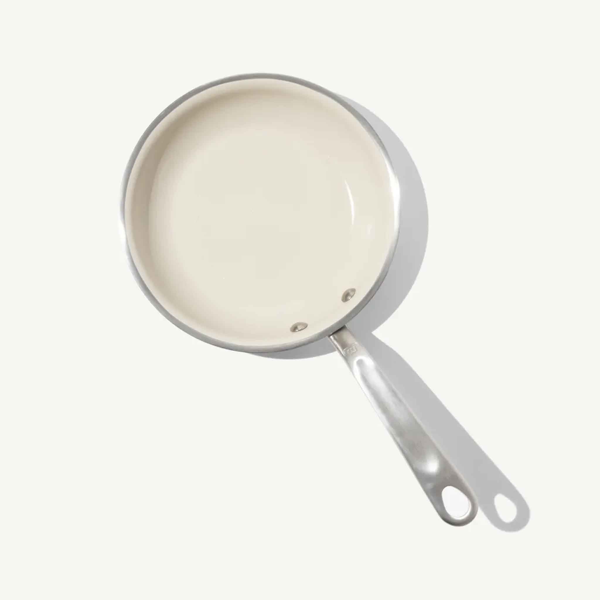 Made In CeramiClad™ 8” Non-stick Fry Pan on a beige background at Addison West