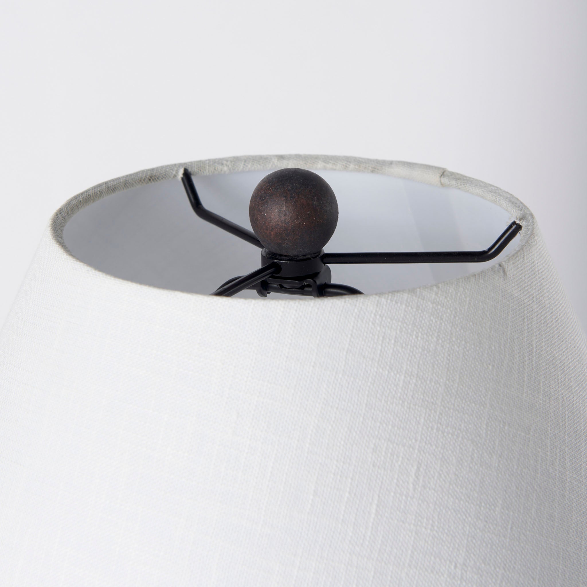 Maxwell Table Lamp in Charcoal Black - Addison West 