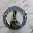 Linen Napkin Set - Forest Green - Addison West 