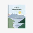 Front cover of Nature Meditations Journal  on a white background