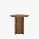 Four Hands furniture brand Four Hands Paden End Table in Brown Acacia on a white background