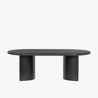 Four Hands Paden Coffee Table in Aged Black Acacia on a white background