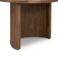 Four Hands Paden 51" Coffee Table in Seasoned Brown Acacia - Addison West 