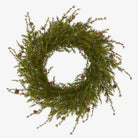 38" Pine Wreath with Pinecones on a white background