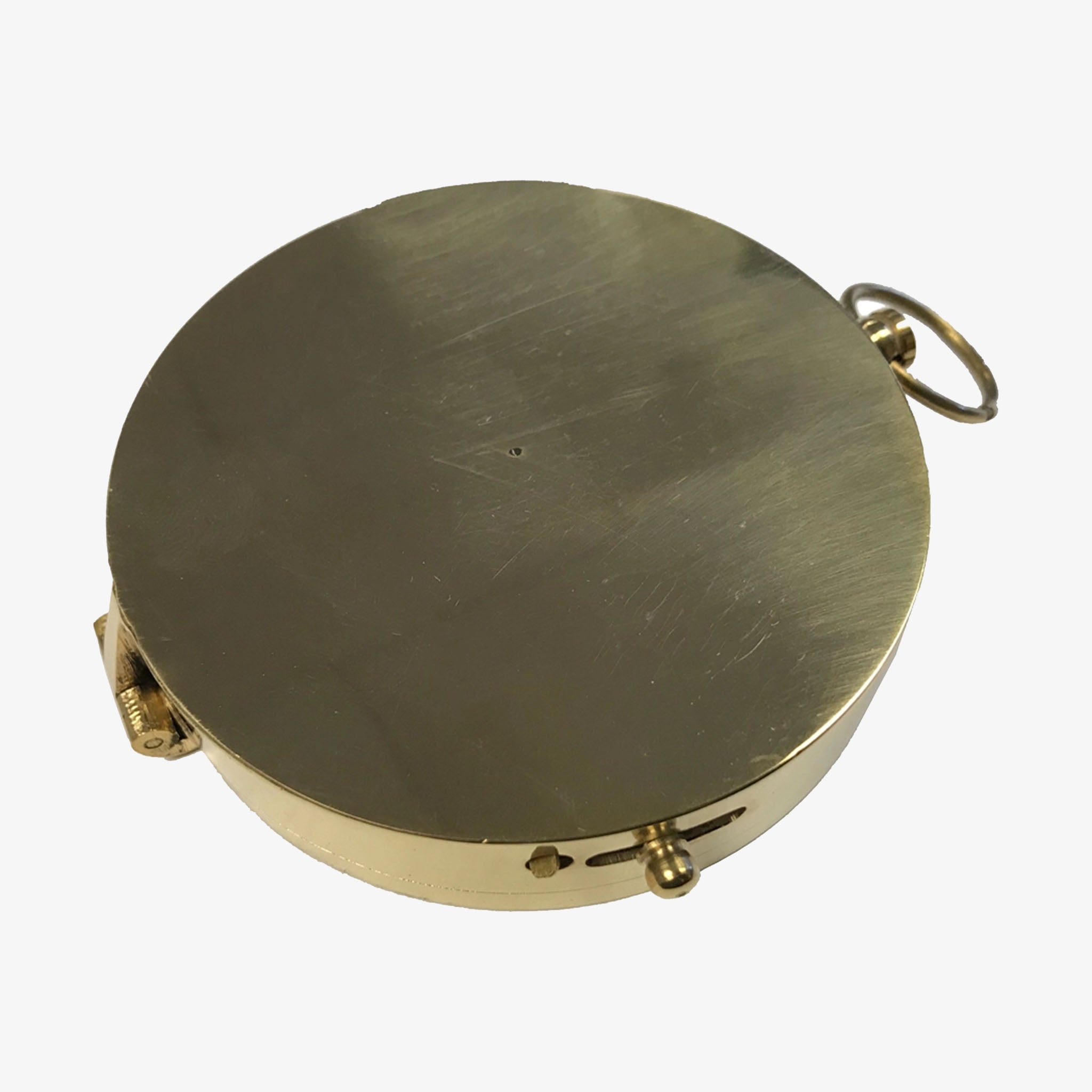 Polished Brass Pocket Compass - Addison West 