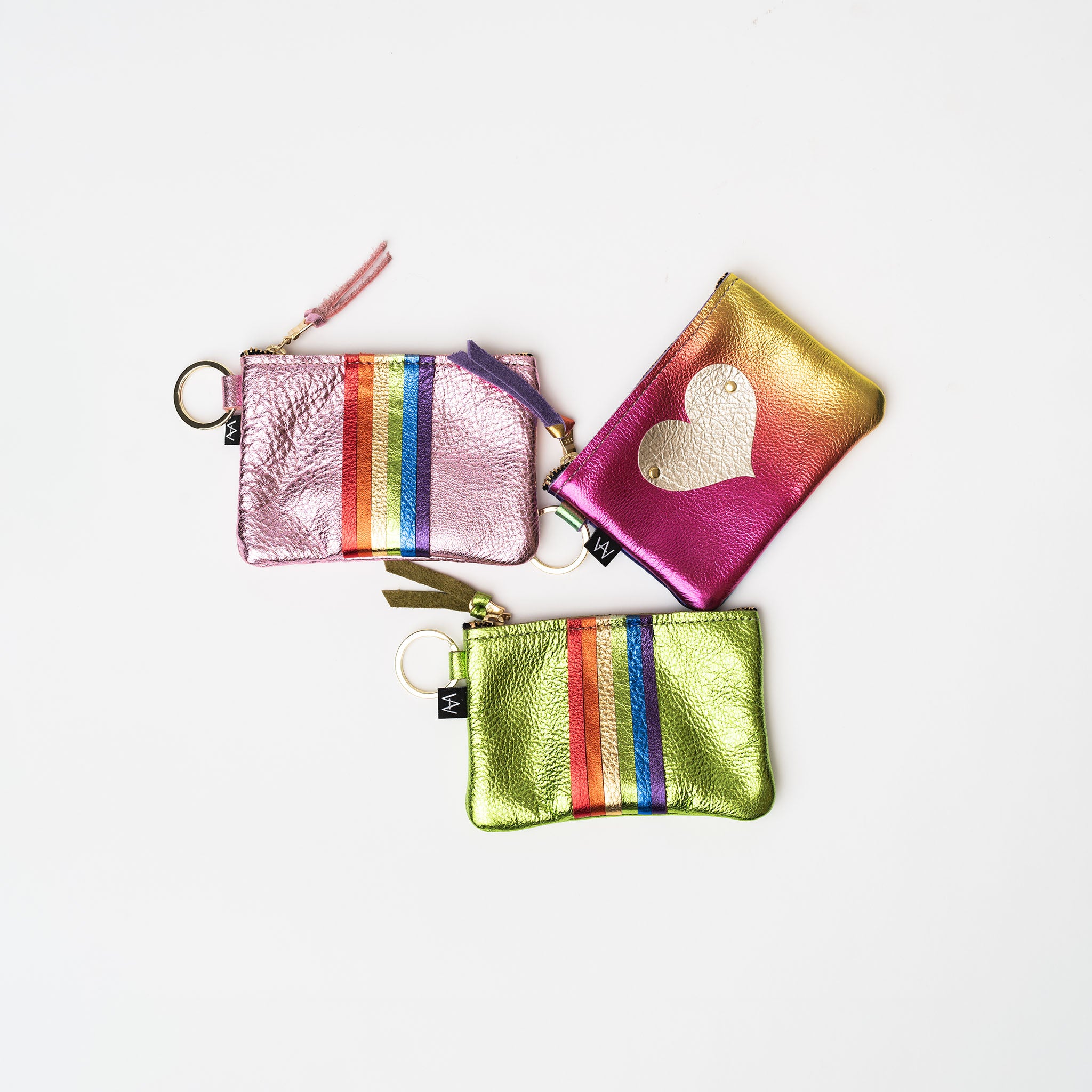 Rainbow Pouch - Rose - Addison West 