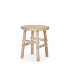 Rosie Small Blonde Wood End Table on white background