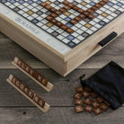 Scrabble Luxe with Rotating Gameboard - Addison West 