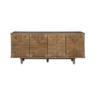 Furniture classics jamestown sideboard with four seagrass woven door fronts on a white background