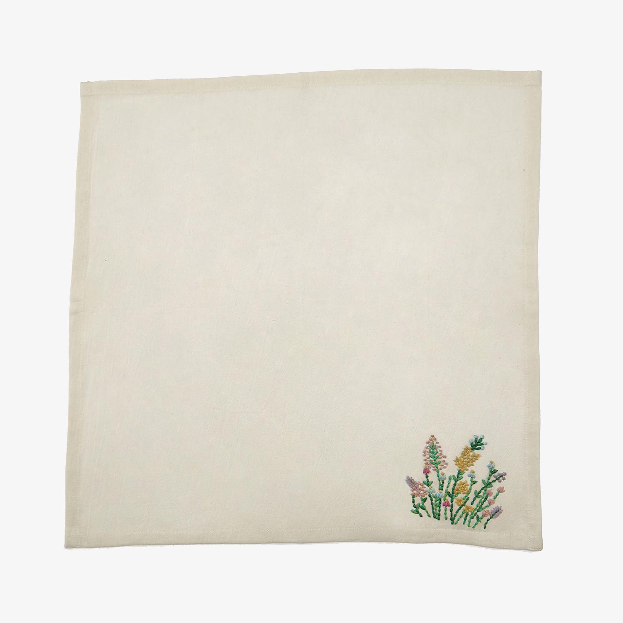 Wild Flowers Cotton Napkins - Set of Four - Addison West 