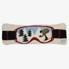 Ski Goggles Hand Hooked Pillow - Addison West 