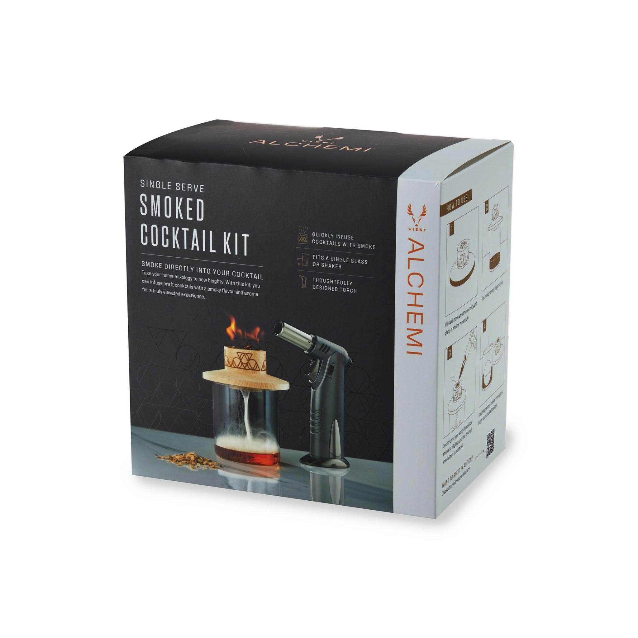 Alchemi Single Serve Smoker Kit on a white background