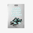 Front cover of book 'Sneaker Freaker. World's Greatest Sneaker Collectors' on a white background