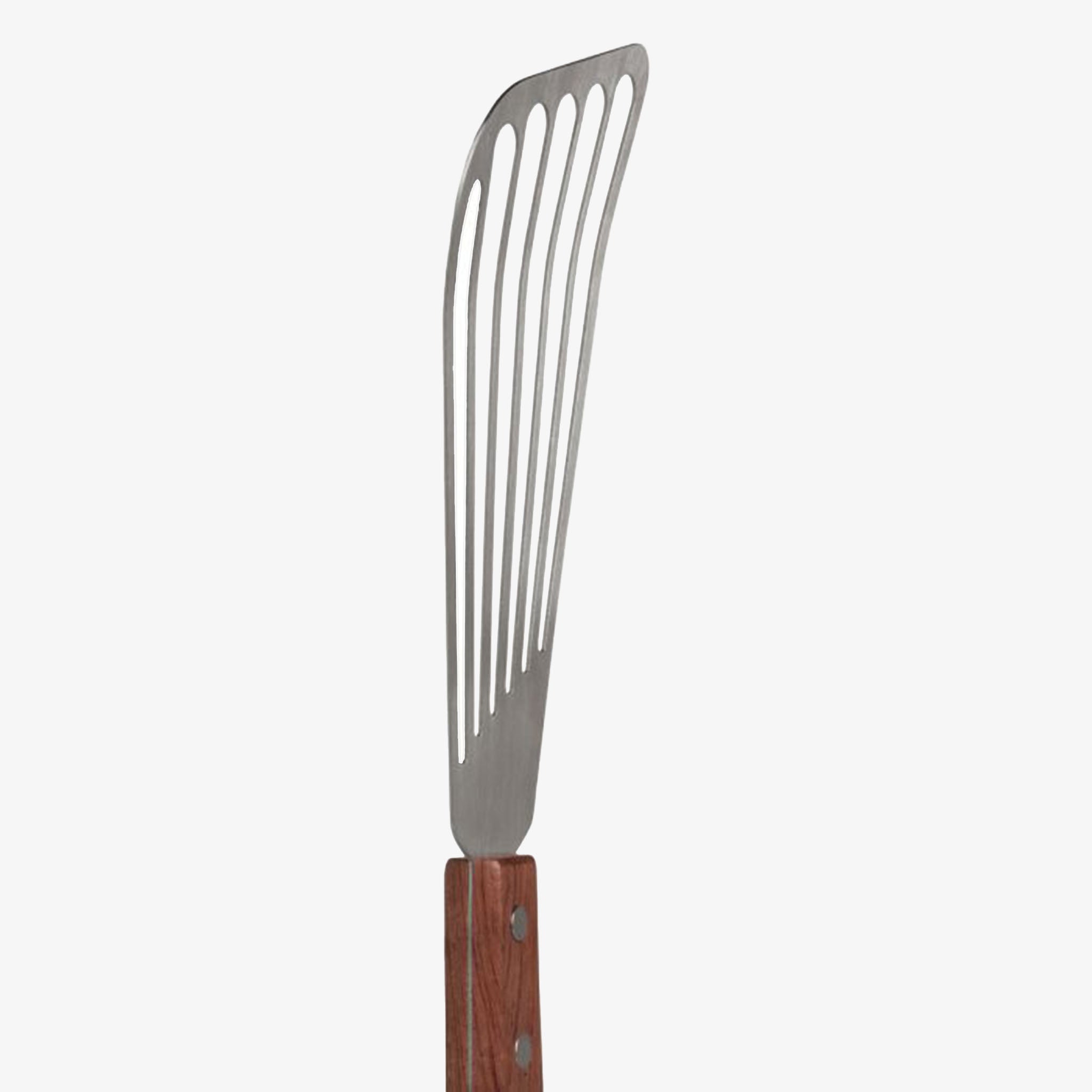 Stainless Fish Spatula with Rosewood Handle - Addison West 