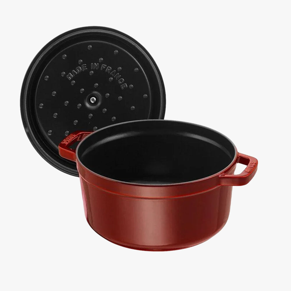 Staub 7 QT Cocotte - Grenadine - Addison West 