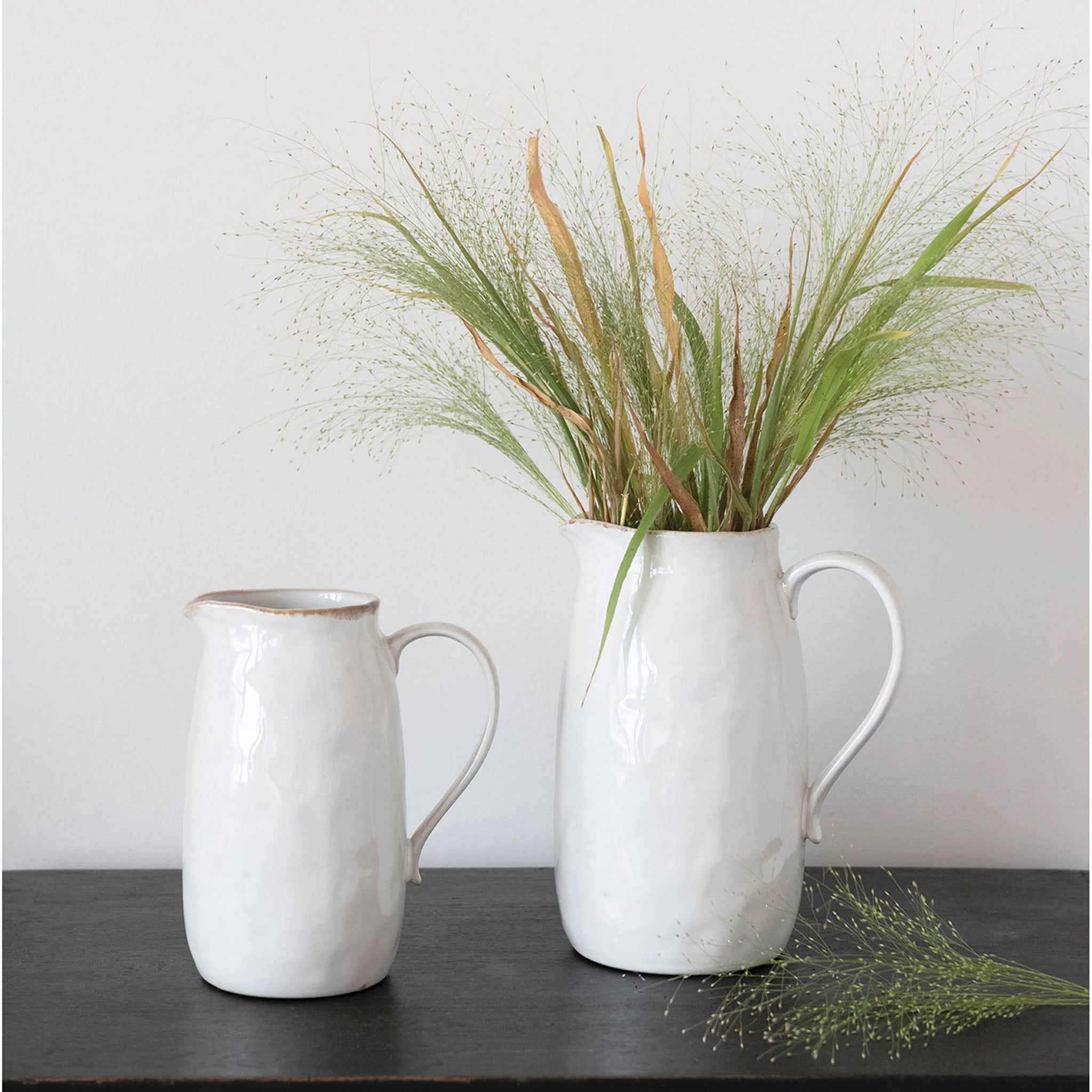 Simple Stoneware Pitcher - Addison West 