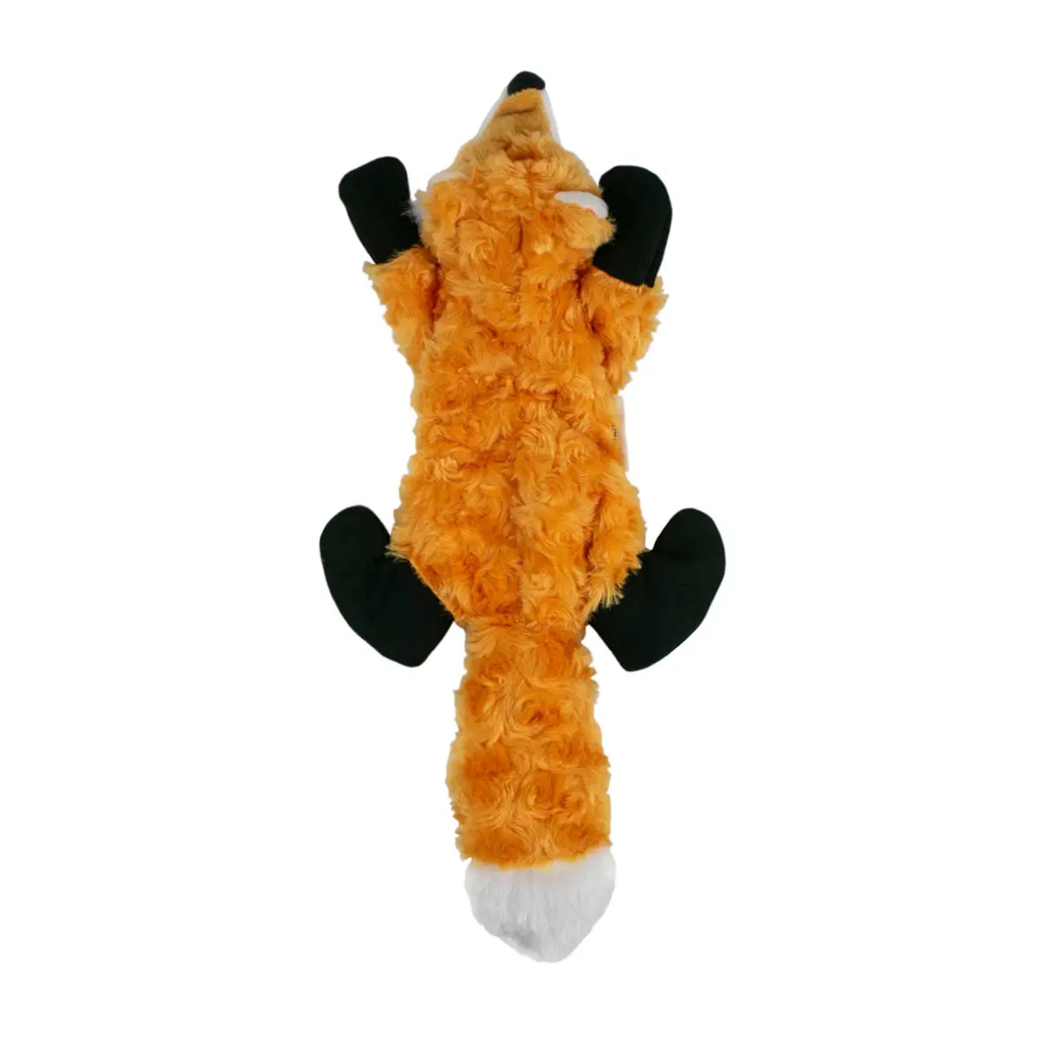 Stuffless Fox Squeaker Dog Toy - Addison West 