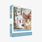 New York Puzzle Company Sugar Snow 500 Piece Puzzle on a white background