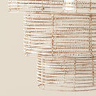 3 Tier Chandelier on a beige background