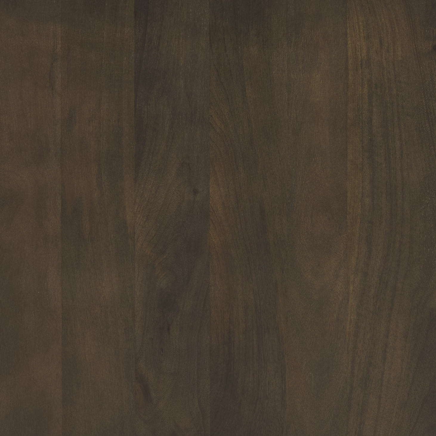 Close up of Terra Dark Brown Wood Round Fluted Dining Table 