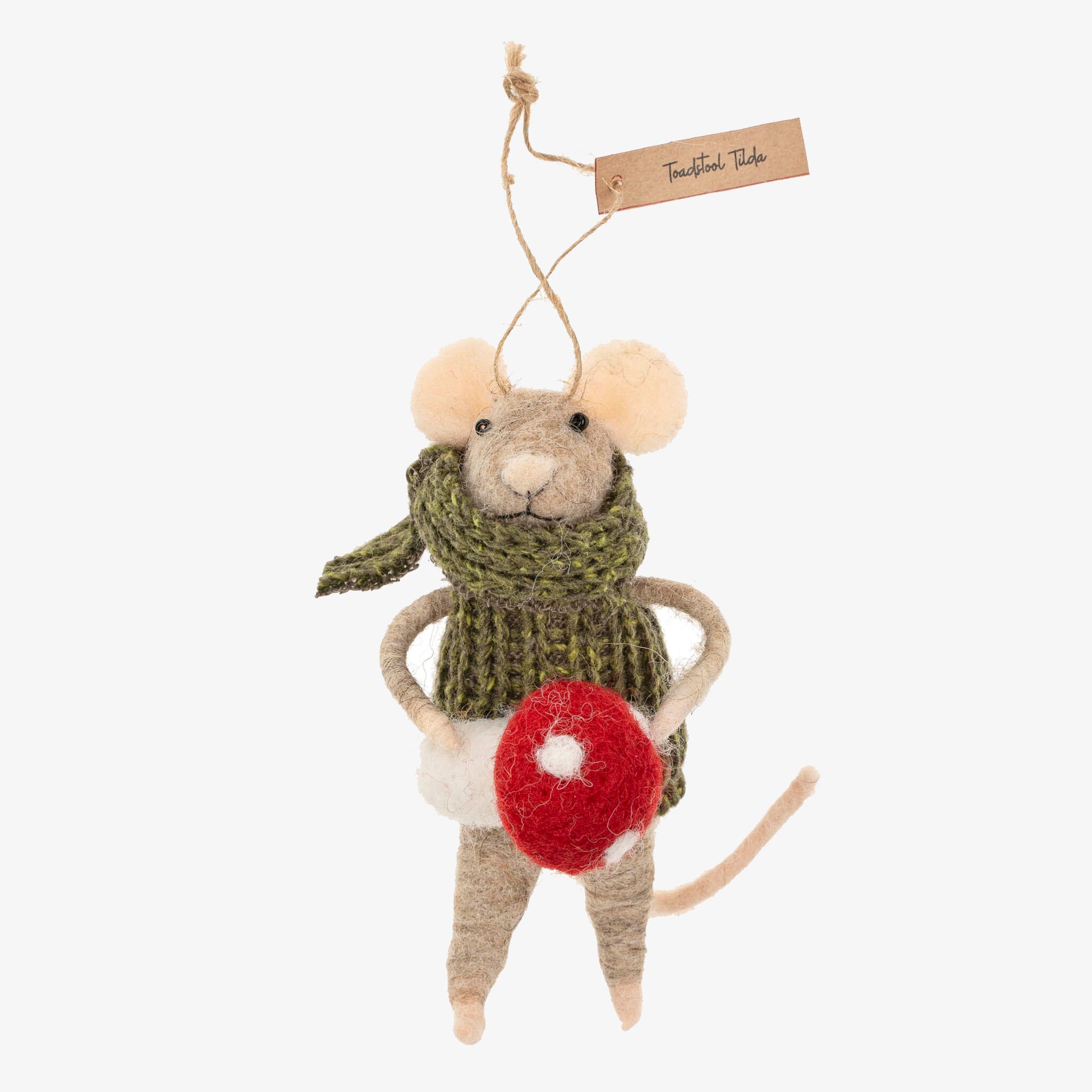 Toadstool Tilda Ornament - Addison West 