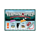 Vermont-Opoly Board Game on a white background