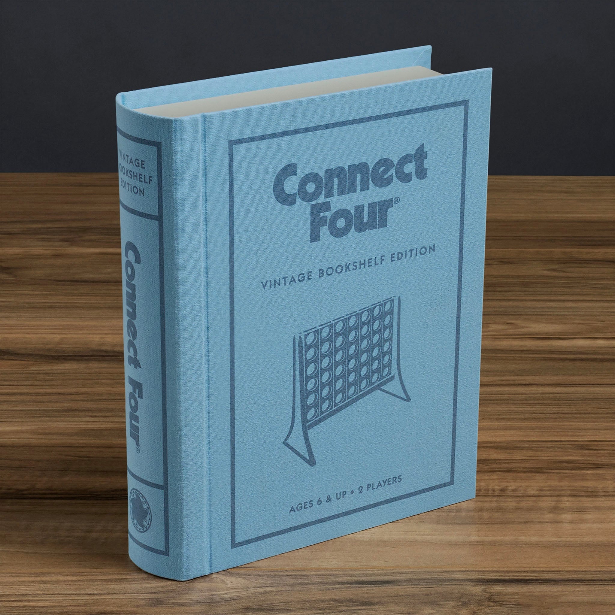 Vintage Bookshelf Edition Connect Four - Addison West 