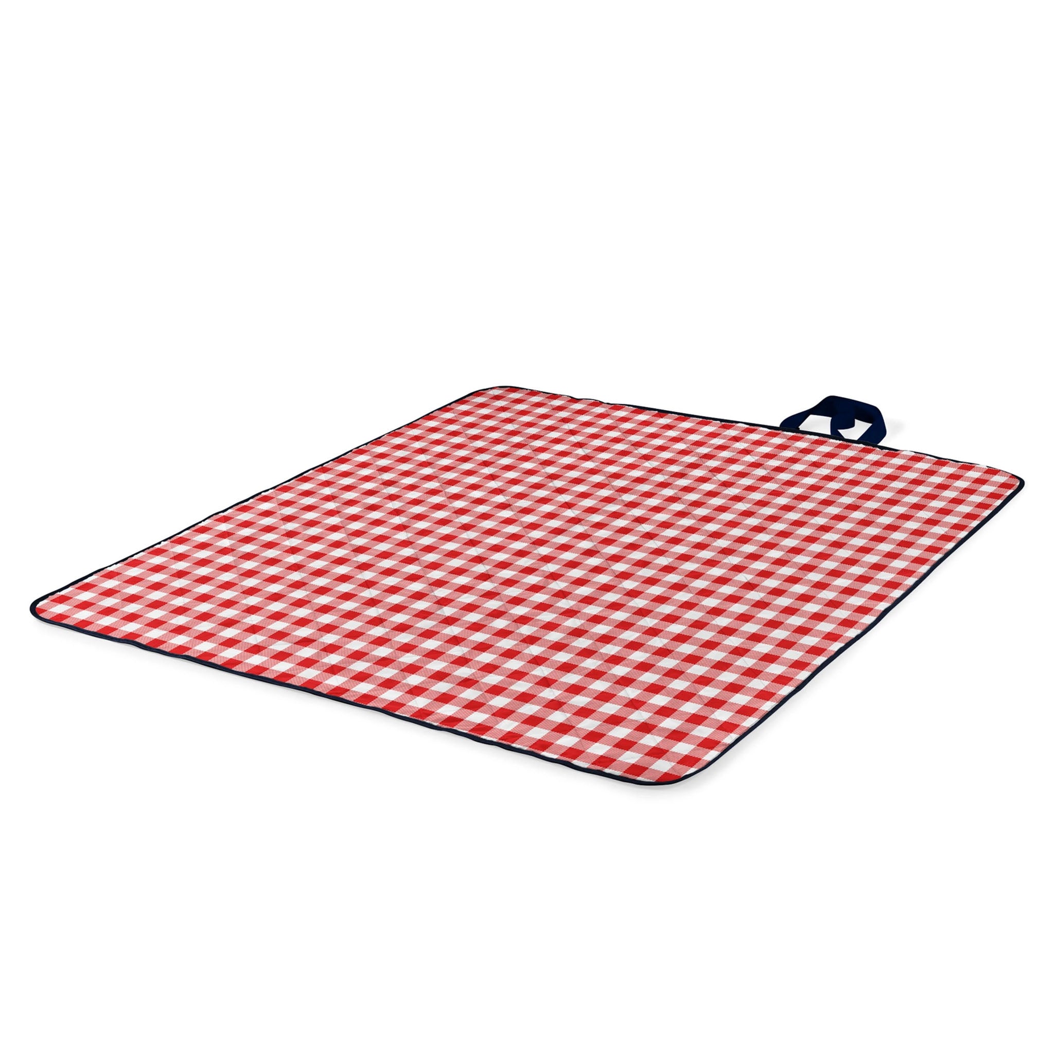 Red and White Check Outdoor Picnic Blanket - Addison West 