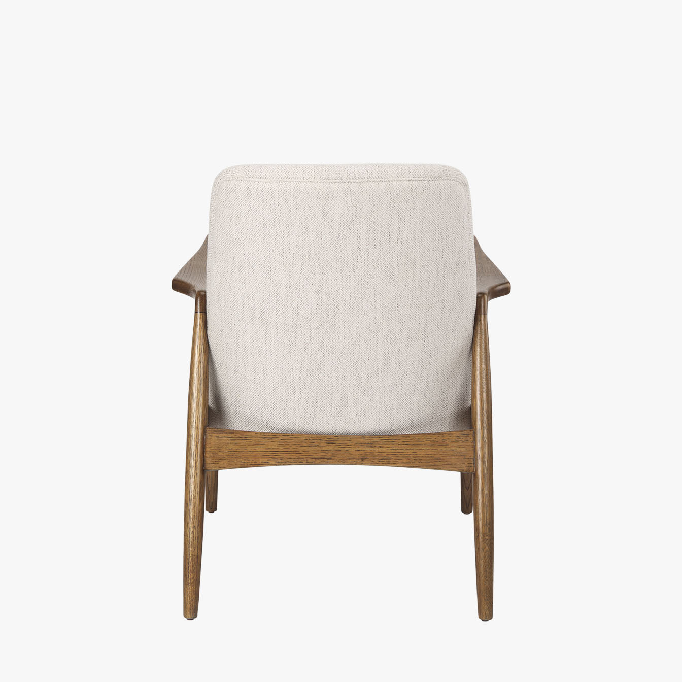 Winston Accent Chair in Natural Fabric - Addison West 