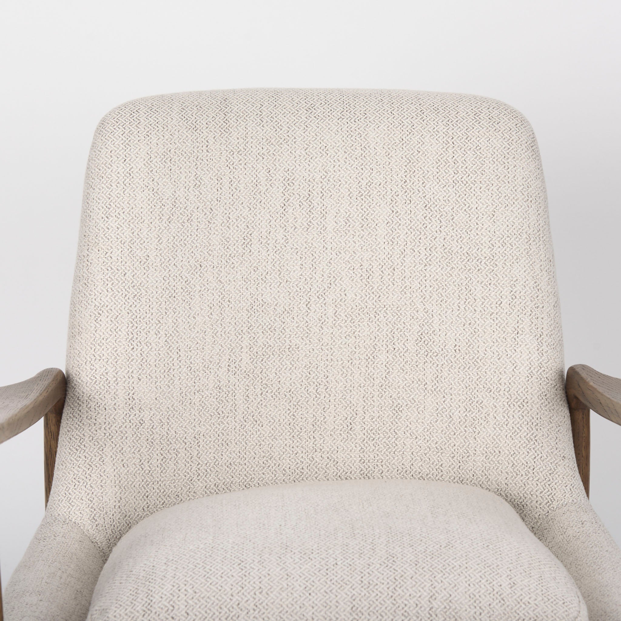 Winston Accent Chair in Natural Fabric - Addison West 