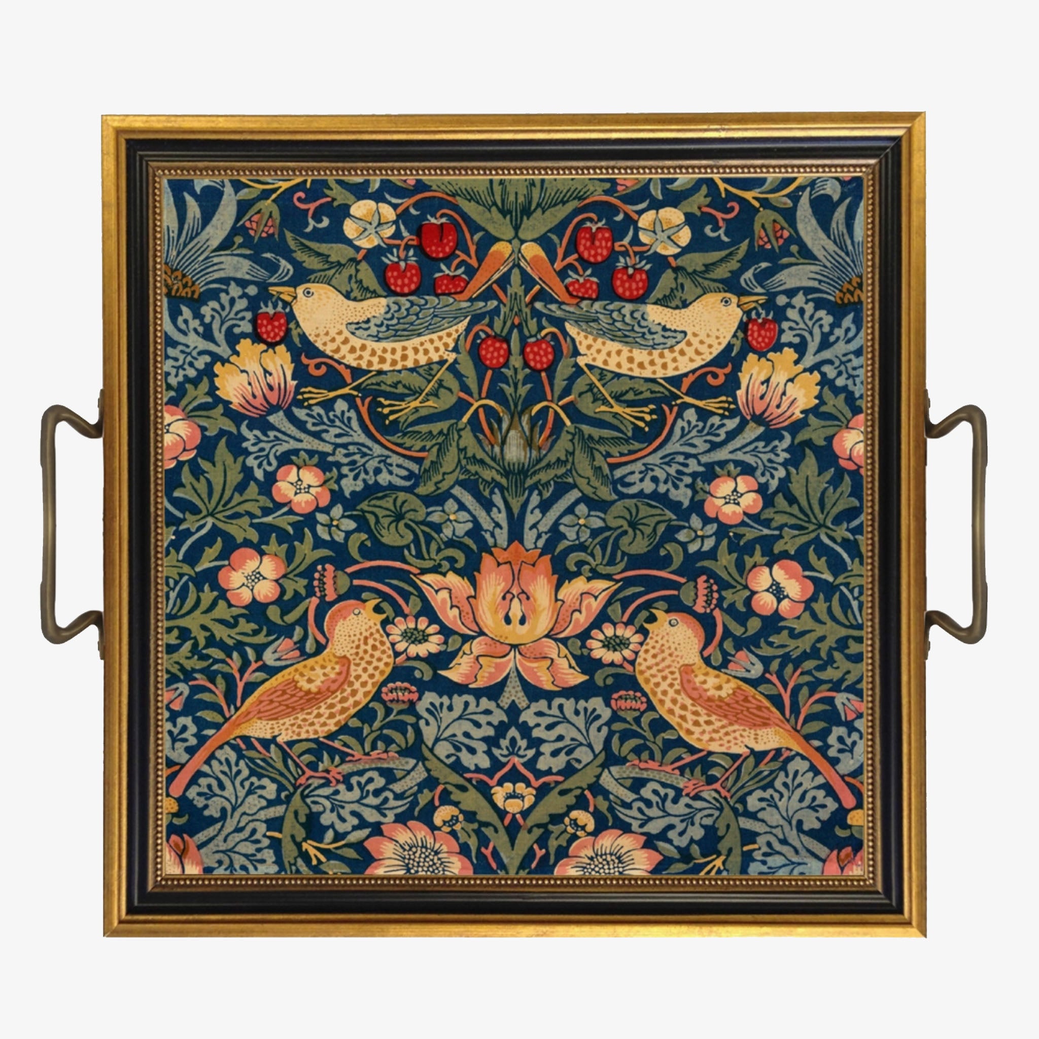 William Morris Strawberry Thief Decorative Tray - Addison West 