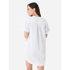 Z Supply Talia Gauze Mini Dress in White - Addison West 