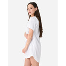 Z Supply Talia Gauze Mini Dress in White - Addison West 