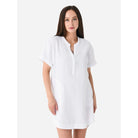 Z Supply Talia Gauze Mini Dress in White - Addison West 