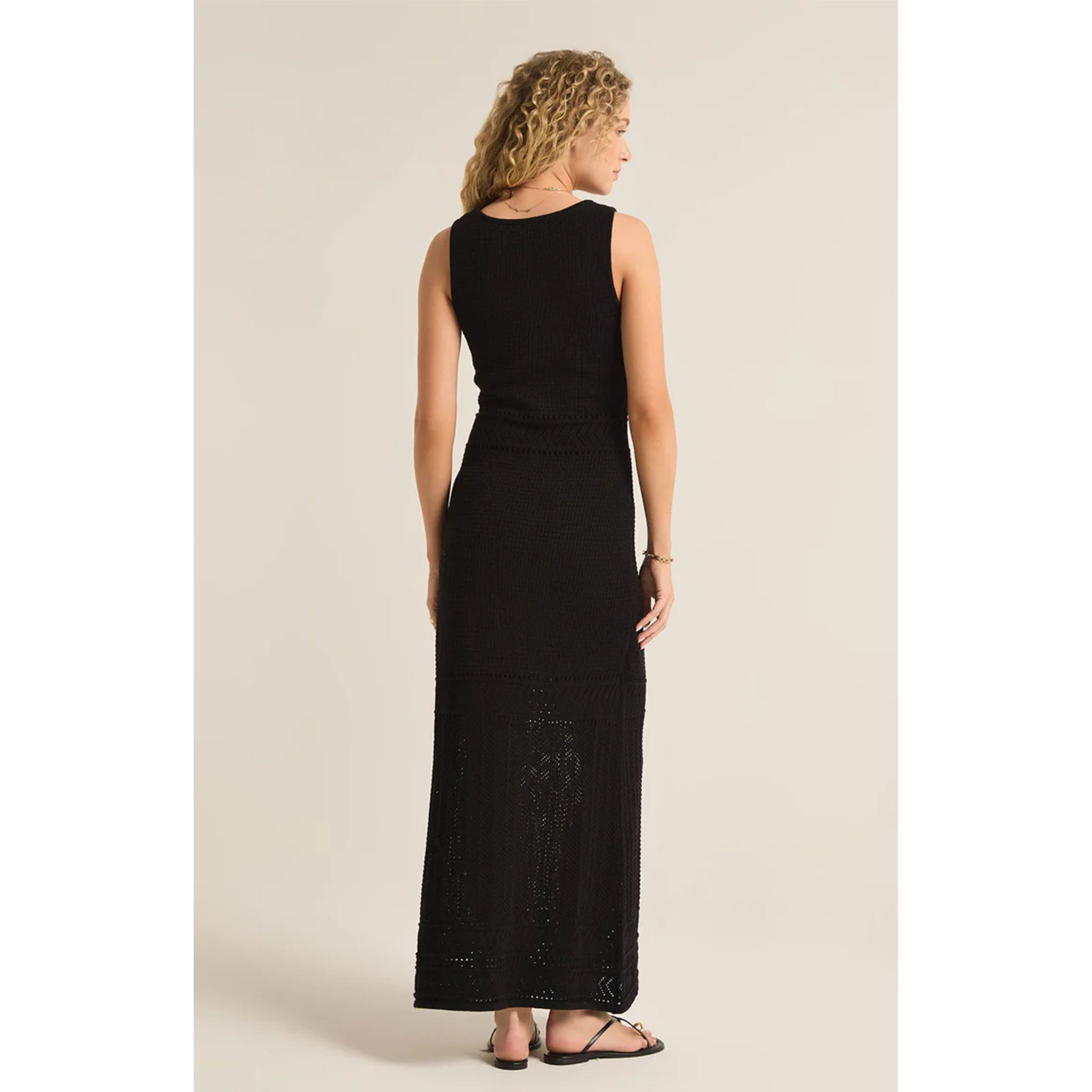 Z Supply Tarelle Maxi Dress in Black - Addison West 