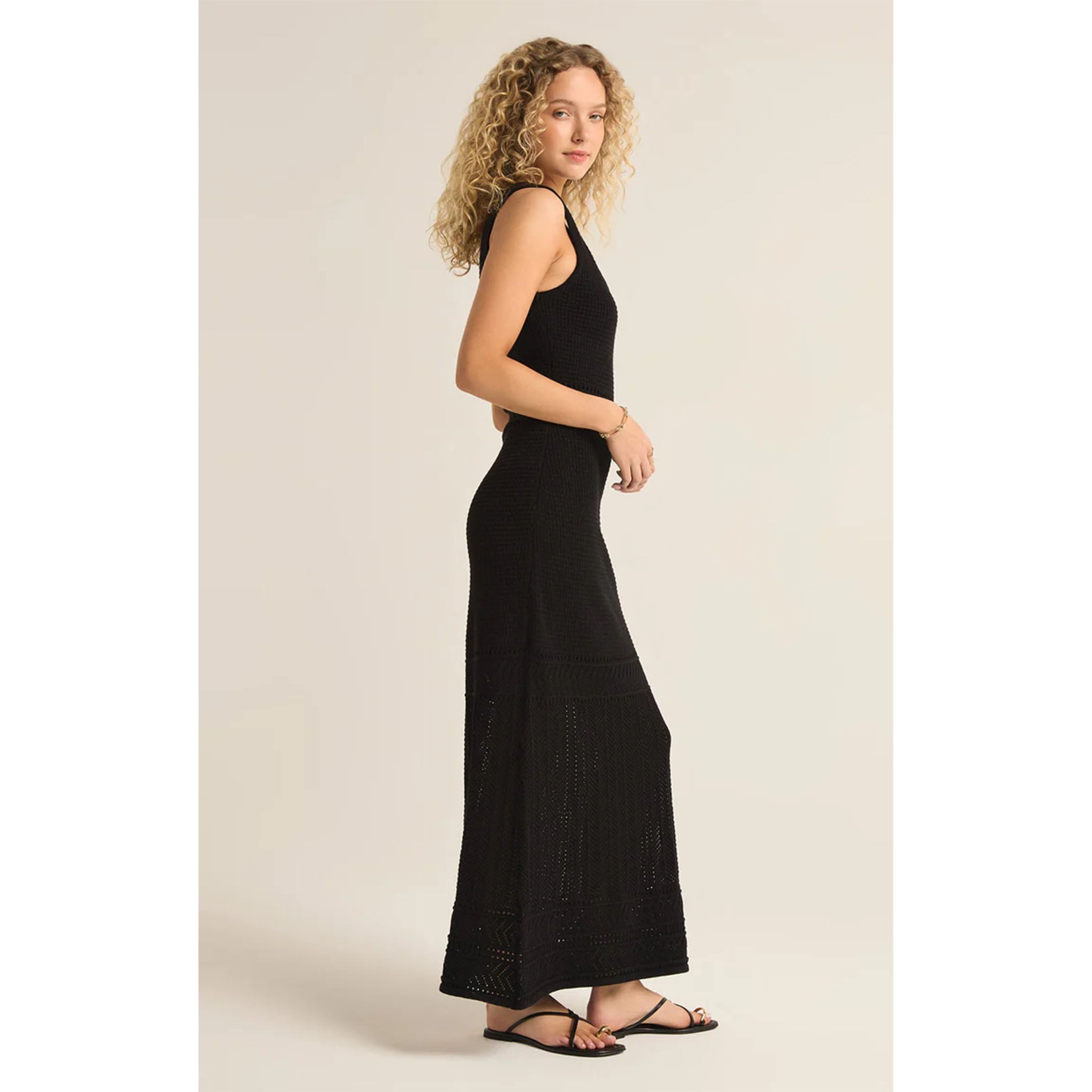 Z Supply Tarelle Maxi Dress in Black - Addison West 