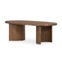 Four Hands Paden 51" Coffee Table in Seasoned Brown Acacia - Addison West 