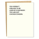 Chicken Fingers Greeting Card - Addison West 