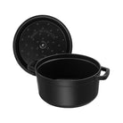 Staub 7 QT Cocotte - Black - Addison West 