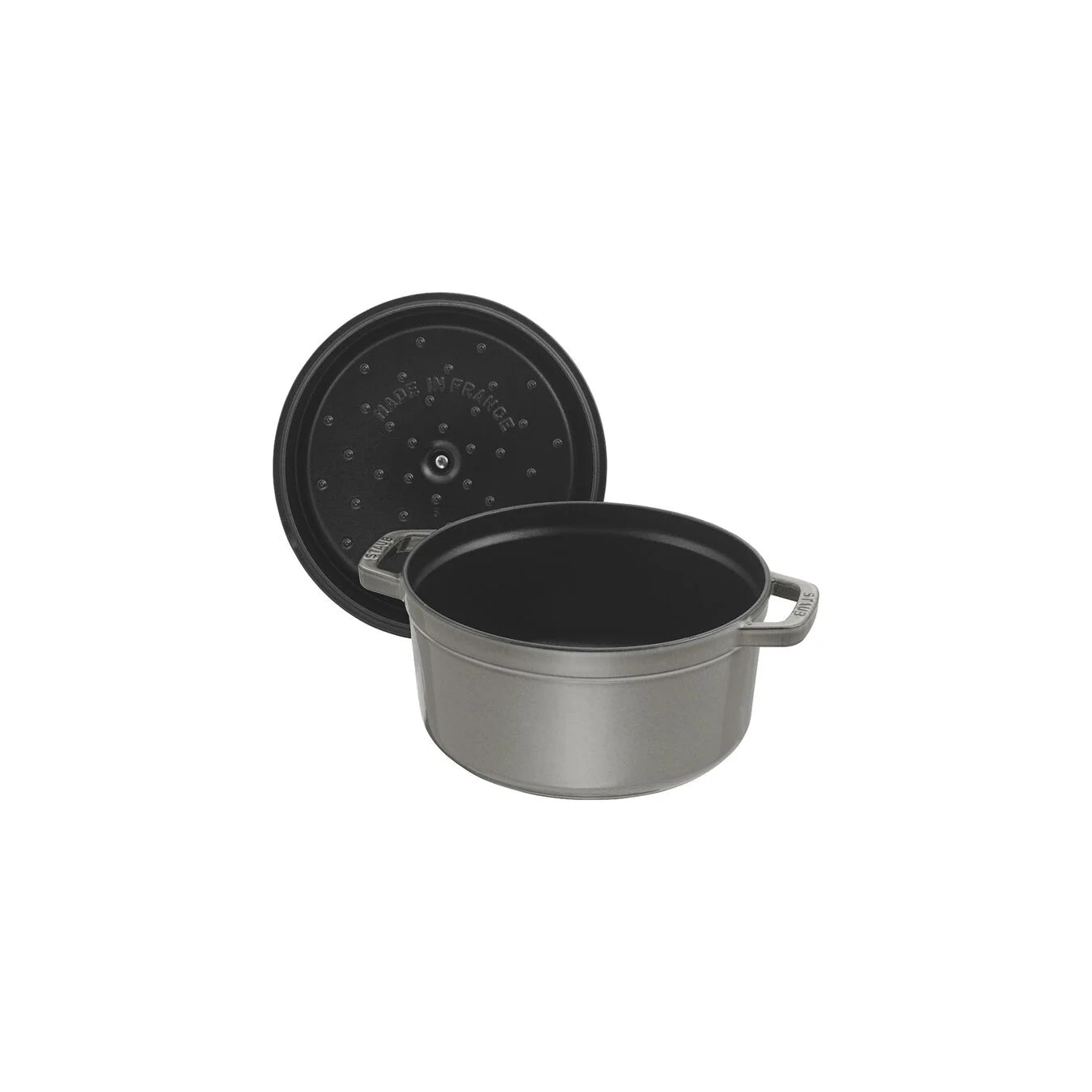 Staub 7 QT Cocotte - Graphite - Addison West 