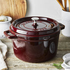 Staub 5 QT Tall Cocotte - Grenadine - Addison West 