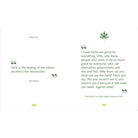 Inside pages of book: Little Book of Weed: A Guide for the Curious and the Connoisseur